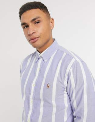 ralph lauren custom fit button down