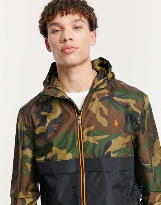 Polo ralph lauren store camo waterproof jacket