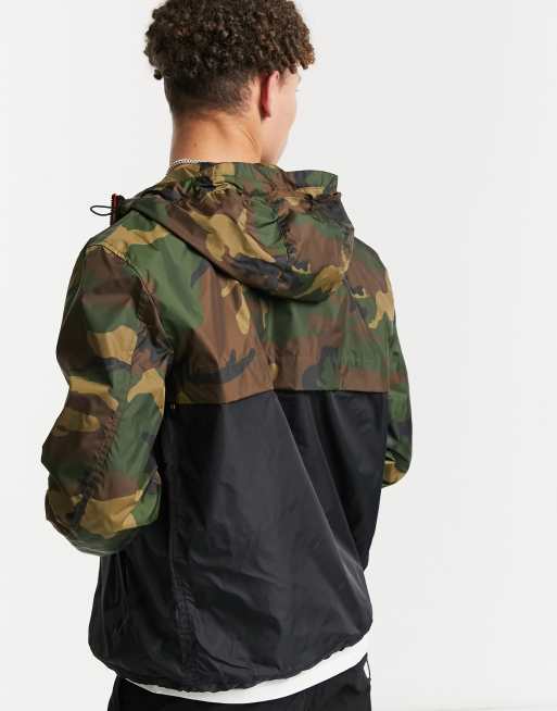 Polo camo store rain jacket