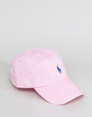 polo ralph lauren pink cap