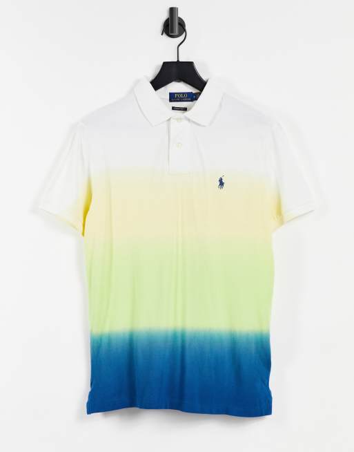 Ralph lauren dip dyed cheap polo shirt