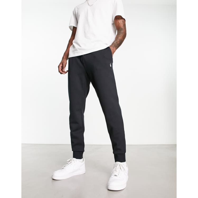 Polo best sale black sweatpants