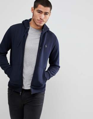 polo navy hoodie