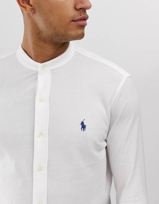 Ralph lauren grandad store collar t shirt