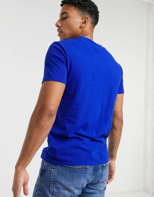 Polo Ralph Lauren player logo lightweight t-shirt in royal blue | ASOS