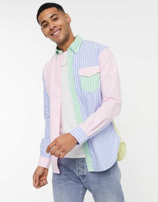 Multi color ralph shop lauren button up