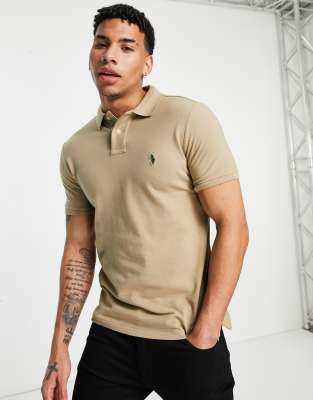 khaki ralph lauren polo