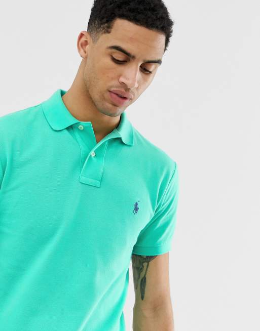 Polo vert clair new arrivals