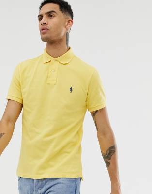 yellow ralph lauren polo