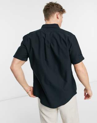 black polo shirt oxford