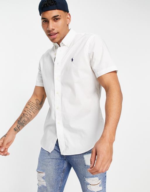 White button 2025 up shirt polo