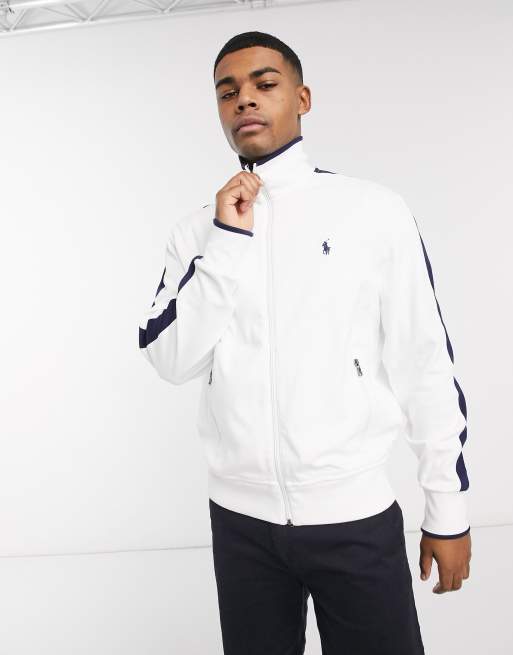 Polo ralph hot sale lauren jacket white