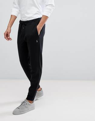 polo joggers black