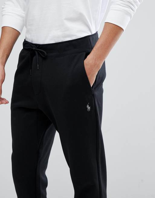 black polo jogging pants