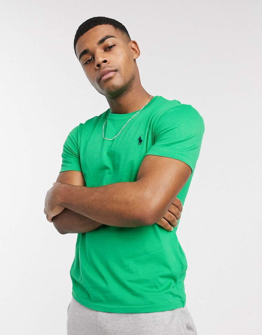Polo Ralph Lauren player logo t-shirt custom slim in golf green