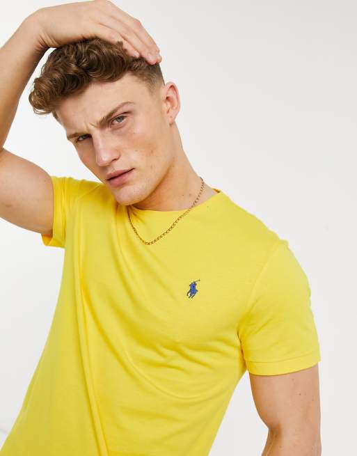 Yellow ralph lauren store t shirt