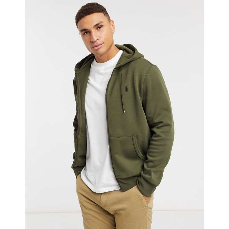 Ralph lauren olive hoodie hotsell