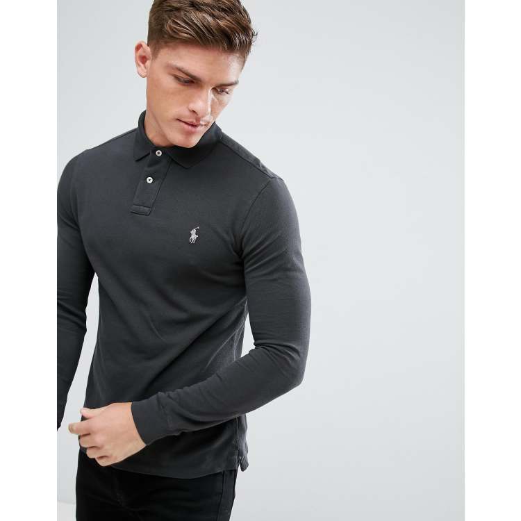 Polo ralph manche longue hot sale