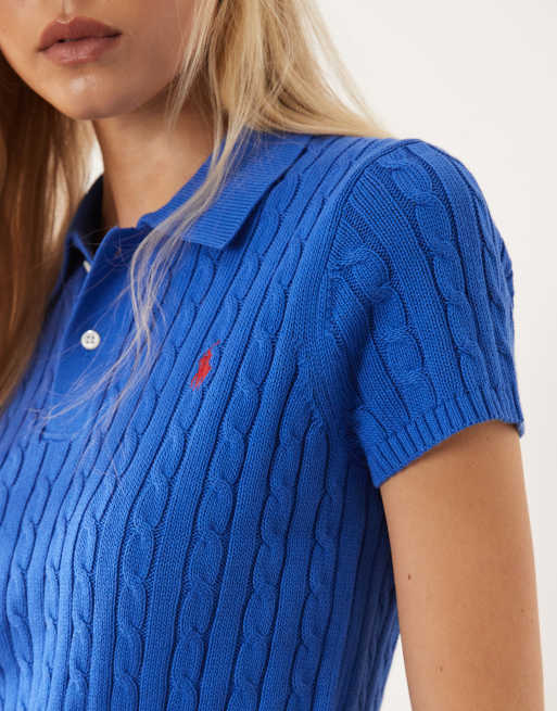 Polo Ralph Lauren - Polo a maniche corte blu , 3 di 4