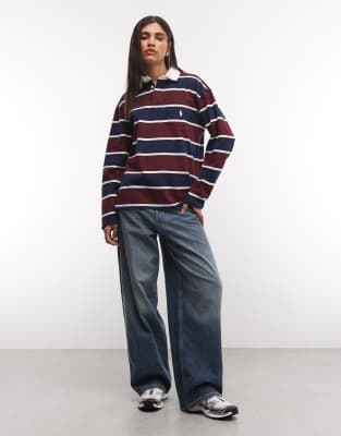 Polo Ralph Lauren Donna Polo In Jersey Di Cotone A Righe Multicolore It Taglia 42- Mytheresa - Immagine 4