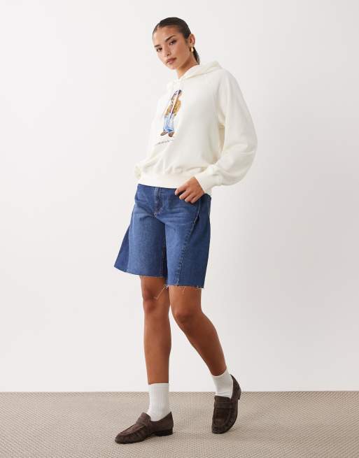 Polo Ralph Lauren polo bear huvtröja i vitt, 2 av 4