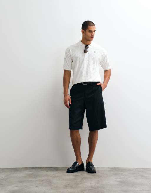 Polo Ralph Lauren - Polo décontracté à manches courtes en maille - Blanc, 3 de 5