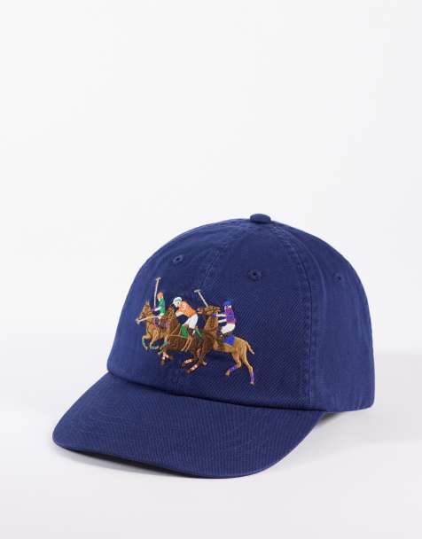 Polo Ralph Lauren polo graphic baseball cap in newport navy - view 1