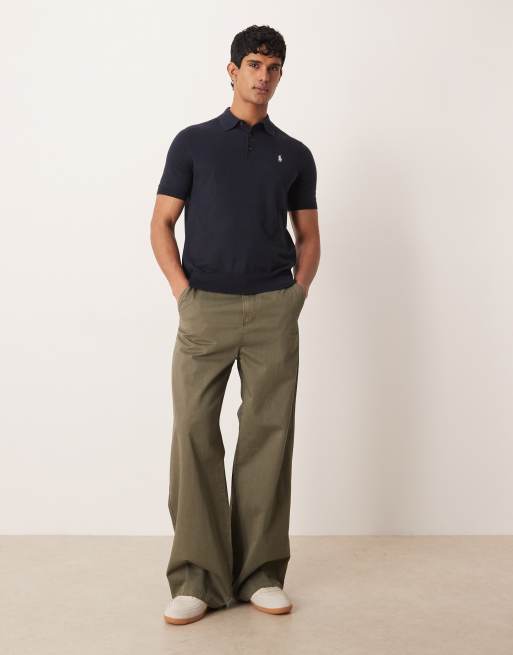 Polo Ralph Lauren - Polo in maglia blu navy con logo, 2 di 5