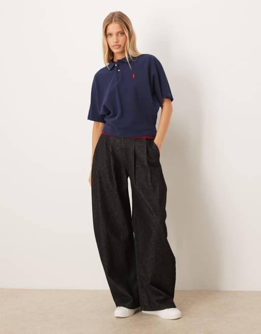 Polo Ralph Lauren - Polo in maglia blu navy scuro, 2 di 4