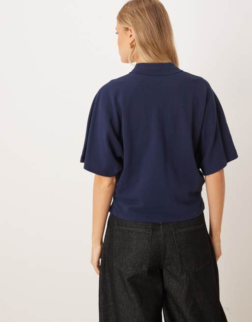Polo Ralph Lauren - Polo in maglia blu navy scuro, 4 di 4