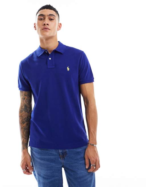 Polo Ralph Lauren - Polo met korte mouwen in koningsblauw
