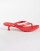 Polo Ralph Lauren polo play kitten heel thong sandal in ruby