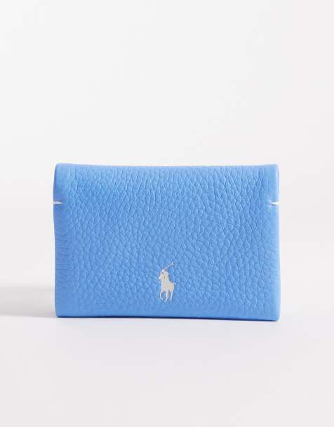 Polo Ralph Lauren – Polo Play – Ljusblå kortplånbok i 100% läder - view 1