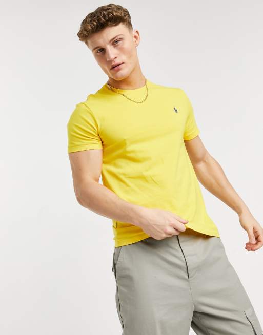 Polo Ralph Lauren polo player logo T shirt in racing yellow