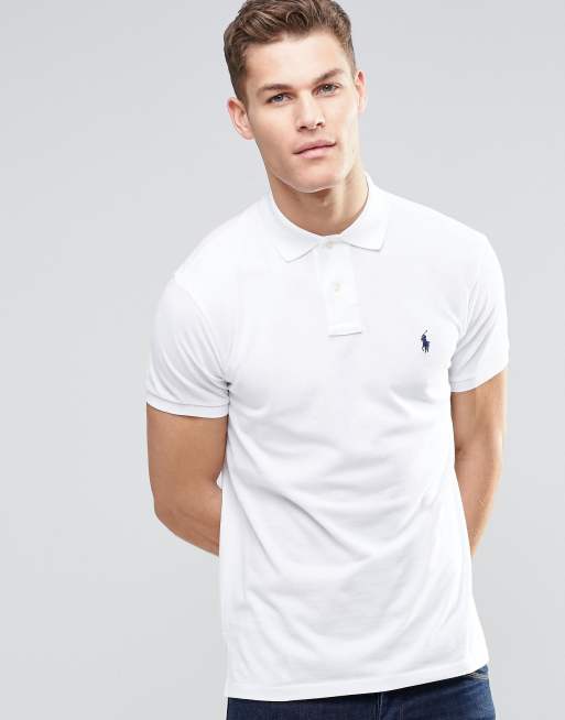 Asos white outlet polo