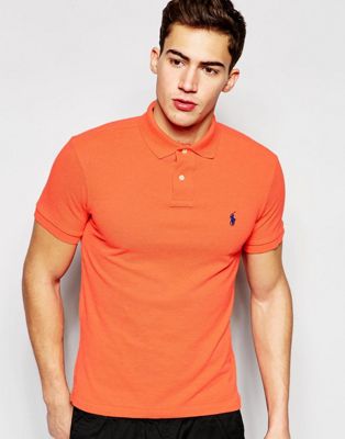 polo ralph lauren orange shirt