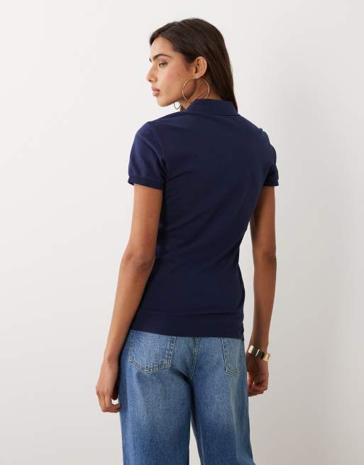 Polo Ralph Lauren - Polo slim elasticizzata blu navy, 4 di 4