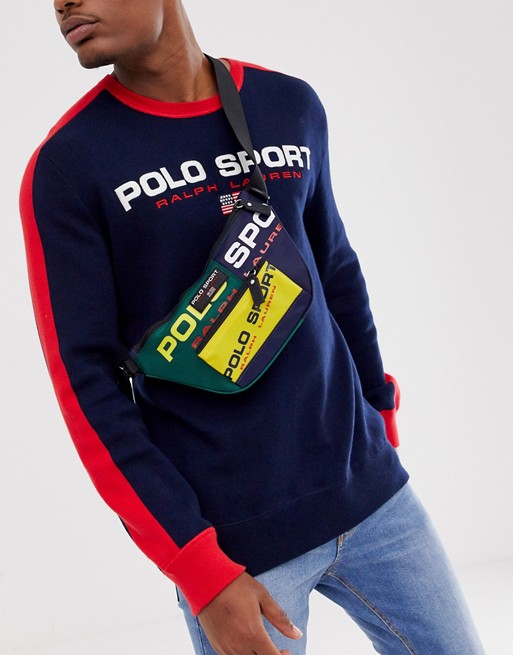 Polo Ralph Lauren polo sport bum bag in multi with logo