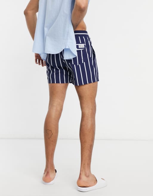 Polo cheap striped shorts