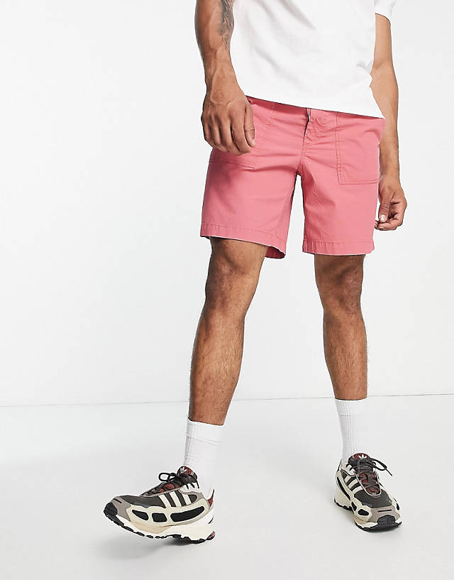 Polo Ralph Lauren - poplin chino shorts in red with pony logo