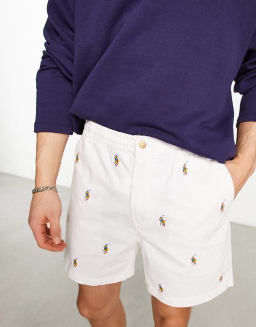 Polo ralph hotsell lauren embroidered shorts