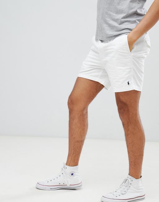 Ralph lauren store white chino shorts