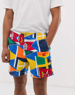 ralph lauren flag shorts