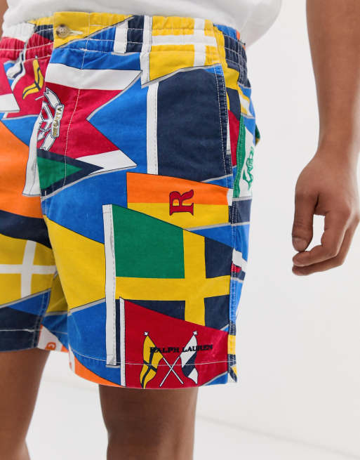 Ralph lauren flag shorts sale