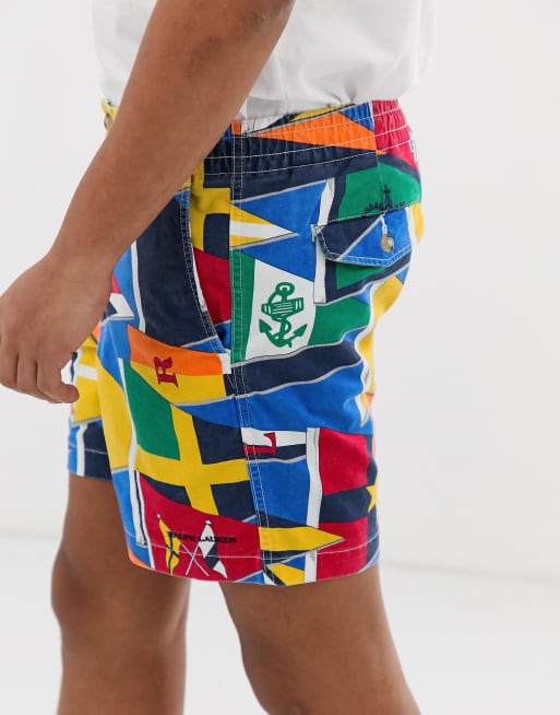 Polo 2025 flag shorts