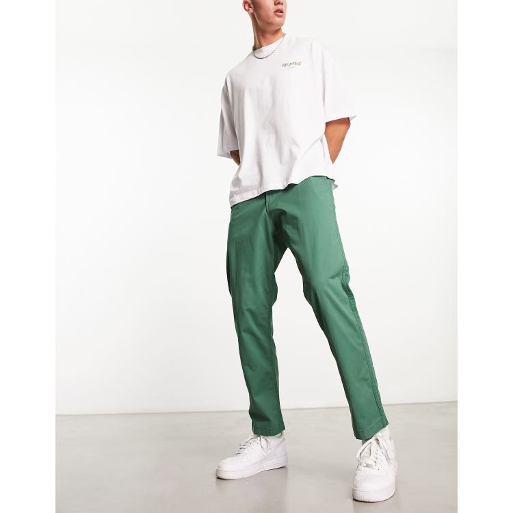 Polo Ralph Lauren Prepster icon logo stretch twill chinos in mid green