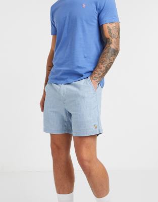 chambray polo