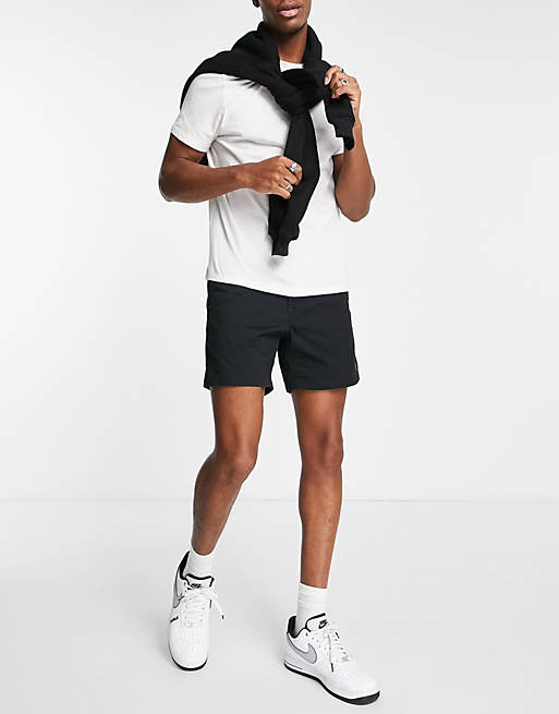 Homme Vêtements Shorts Shorts habillés et chino short en sergé avec logo emblématique Polo Ralph Lauren pour homme en coloris Noir Big & tall prepster 
