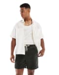 [Polo Ralph Lauren] Polo Ralph Lauren Prepsters flat front cord shorts in charcoal-Grey L charcoal