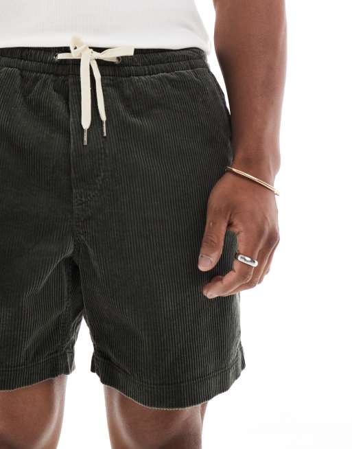 Polo Ralph Lauren – Prepsters – Mörkgrå, platta shorts i manchester, 2 av 5